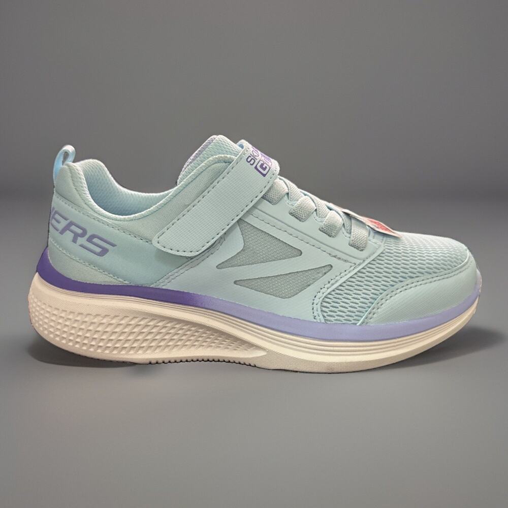 New Kids Size 2 Skechers Go Run Elevate 2.0 Find My Apple Airtag Compatible